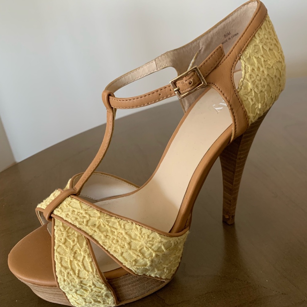 Yellow Summer Heels